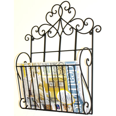 Metal Magazine Rack