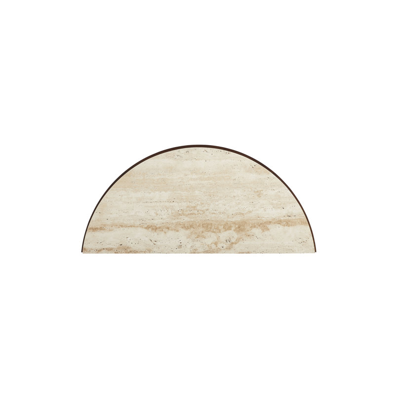 Half Circle Accent Cabinet