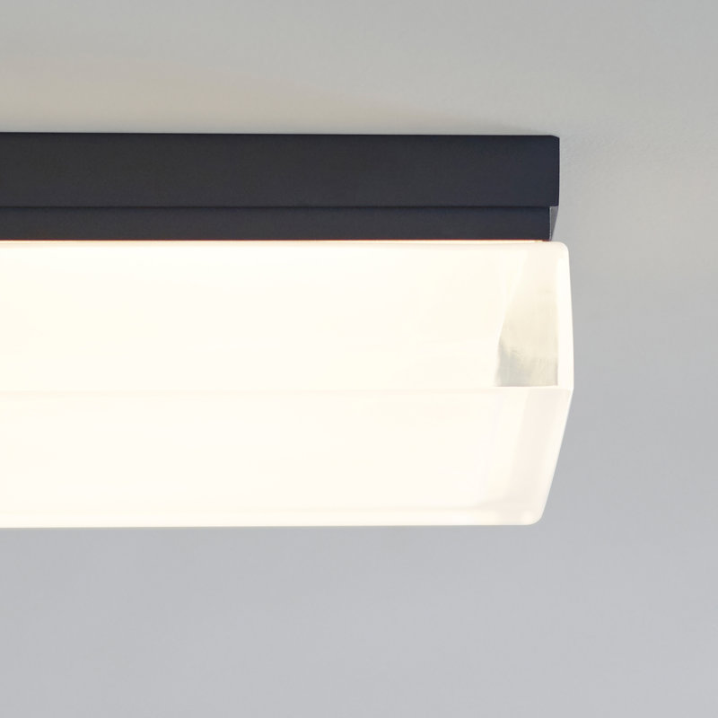 Boxie LED Flush Mount, Antique Bronze, 2700K