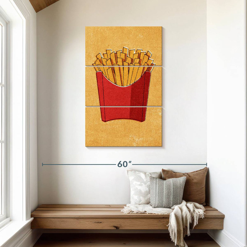 Frites Yarlin, H 45 po x l 28 po