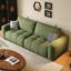 Canapé modulaire vert 100% polyester-109026829