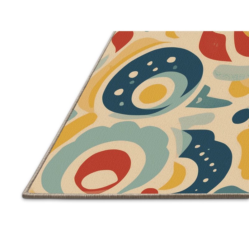 Jazzy Spark Rug, Round 7'