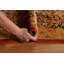 Tapis unique en laine rouge 7 pi 11 po x 10 pi One Age of a Kind Ziegler