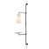 Demitro Iron Plug-in Swing Arm Sconce