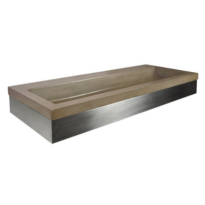 Zaca 48" Wall-Mounted Single Bathroom Vanity Set