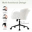 Upholstered Fabric Swivel Armchair