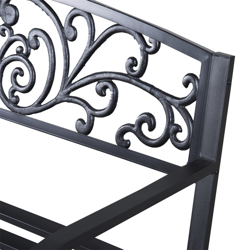 Aalena Steel Outdoor Bench