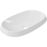 Calma Rossini 15'' White Polymarble Circular Vessel Bathroom Sink | Wayfair
