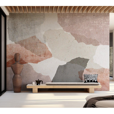 Peel & Stick Abstract Wall Mural - Aesthetic Terrazzo