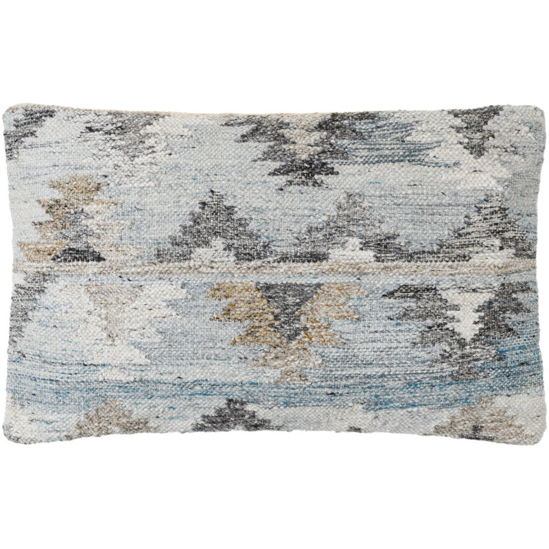 Housse de coussin rectangulaire en polyester Alyssa