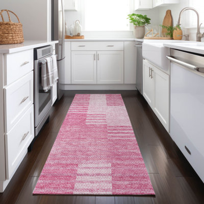 Granier Washable Striped Indoor / Outdoor Rug