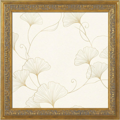 Picture Frame Gold, Vintage Photo Frames Ornate for Tabletop or Wall Hanging