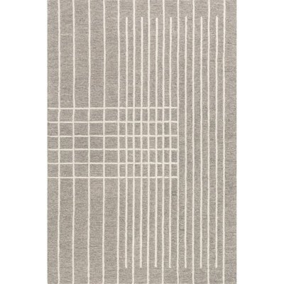 Kaydan Contemporary Striped Area Rug