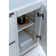 Base de meuble-lavabo mural flottant double 58 po Fresca Formosa - Base et lavabo non inclus