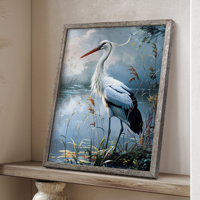 ANIMALS Series XCV, reproduction encadrée - bois massif, H 11 po x l 9 po