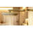 Kingston Brass Shower Scape 9-5/8-Inch Square Rainfall ABS Shower Head-52973339