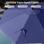  Parasol extérieur en porte-à-faux 128 po, base lestée incluse-972414704
