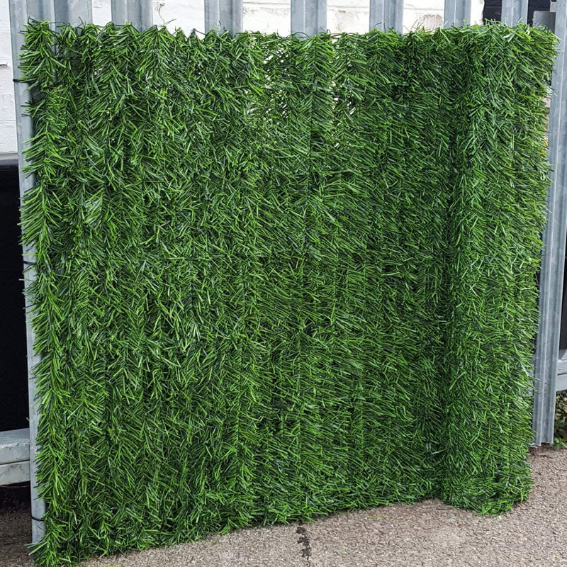 Faux Foliage Hedge, 100cm H x 300cm W x 10cm D