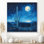Saguaro cactus sous les étoiles III - art mural cactus