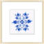 Blue Fleur 4 Print by Nathan Turner