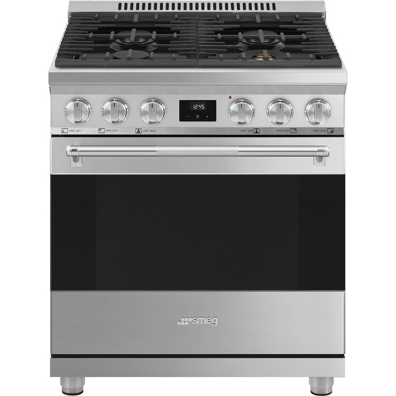 SMEG Cuisinière à gaz professionnelle 30 po