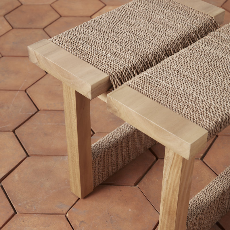 Textura Solid Wood End Table