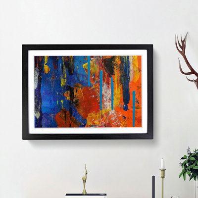 Abstract Art Painting Vol.358 by S.Johnson - Picture Frame Painting Print