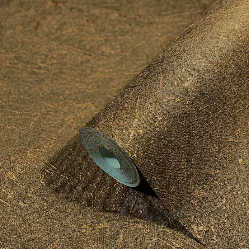 Rouleau de papier peint texturé Textures Collection, Bronze