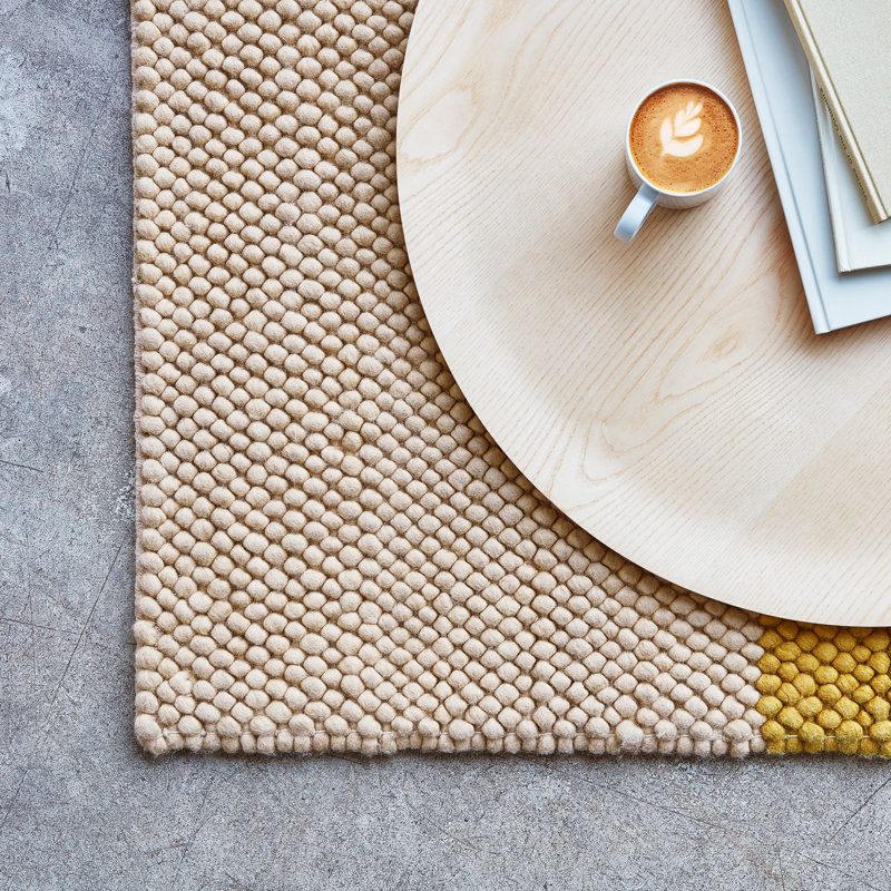 Bala Wool Area Rug in Raven, Rectangle 8' x 10'
