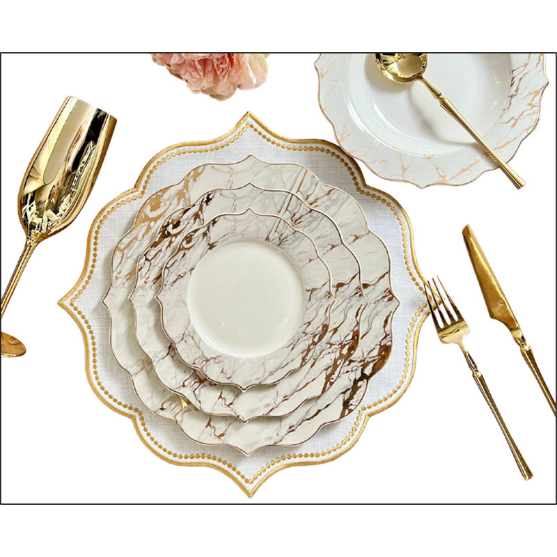 Fairfield 24 Piece Dinnerware Set, Service for 6