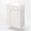Meuble-lavabo simple 18,5 po avec plateau en résine