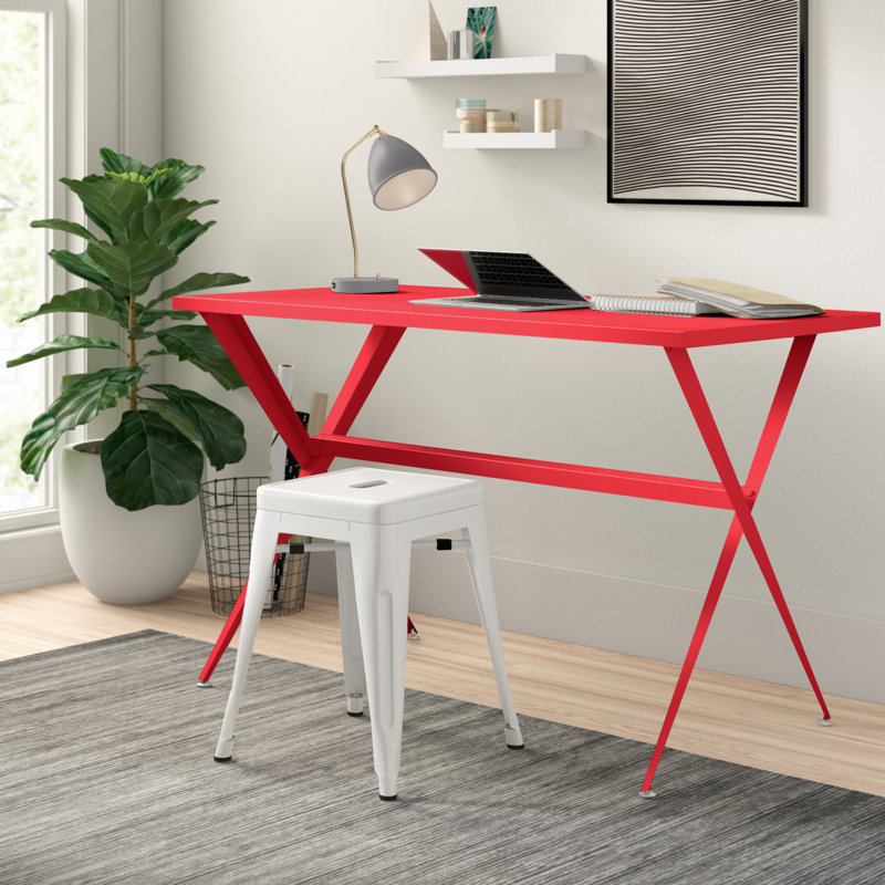 Brycenn Writing Desk, Red