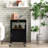 Ariahna Solid Wood Top Kitchen Cart-2015891789