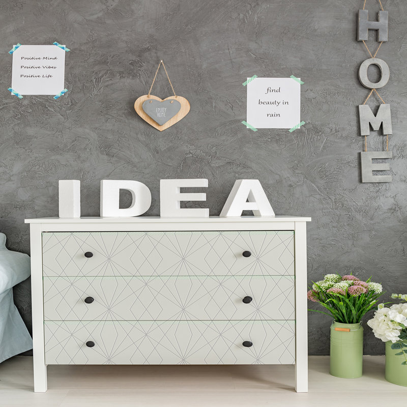 Transform Geometric Vinyl Peel & Stick Wallpaper Double Roll, White