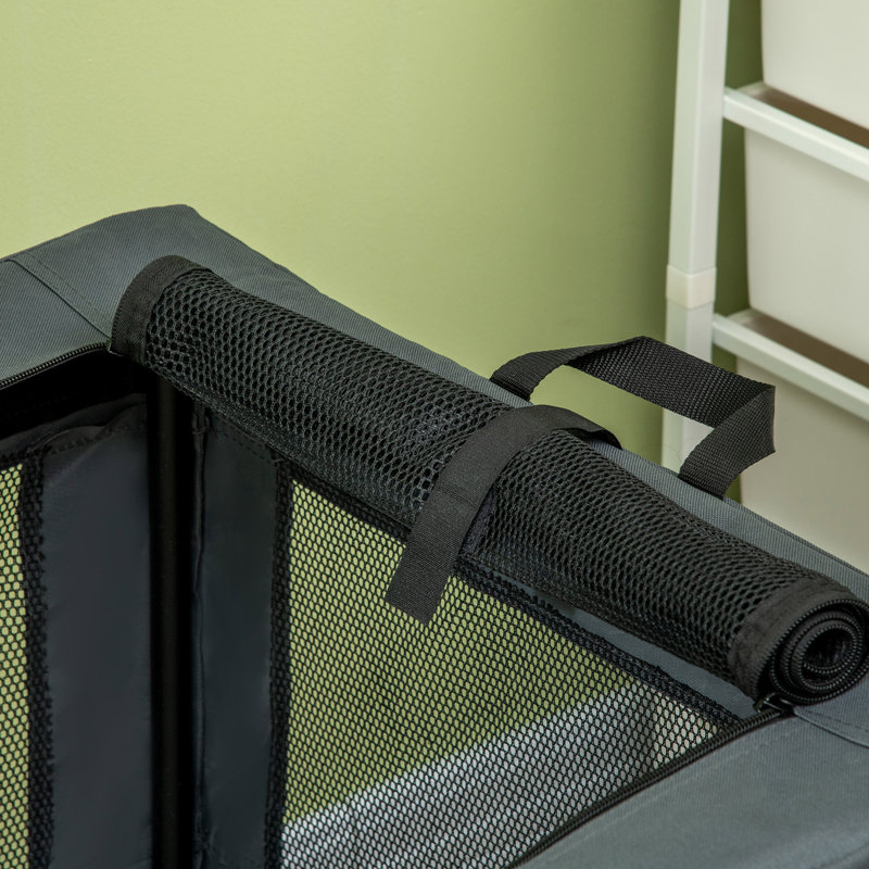Pet Carrier with 1 Door, Green