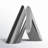 Glass Pyramid Shaped Non-skid Bookends