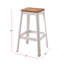 Tabouret 30 "en bois massif-1091920234