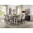 Lefler Marble Top Dining Table