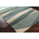 Ayeln Hand-Tufted Geometric Cream/Dark Green/Teal Area Rug
