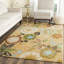 Tapis performance à motif floral crocheté à la main Doyle-22212358