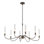 Grace 8 - Light Candle Style Classic/Traditional Chandelier