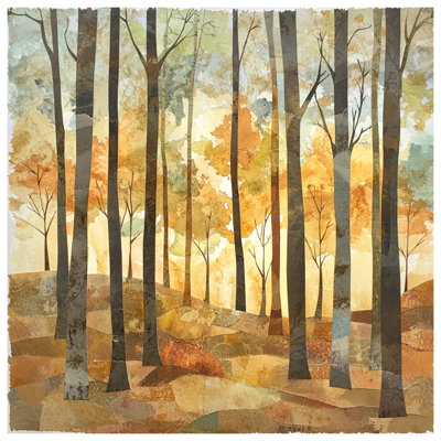 Autumn Forest Landscape Duvet Covers