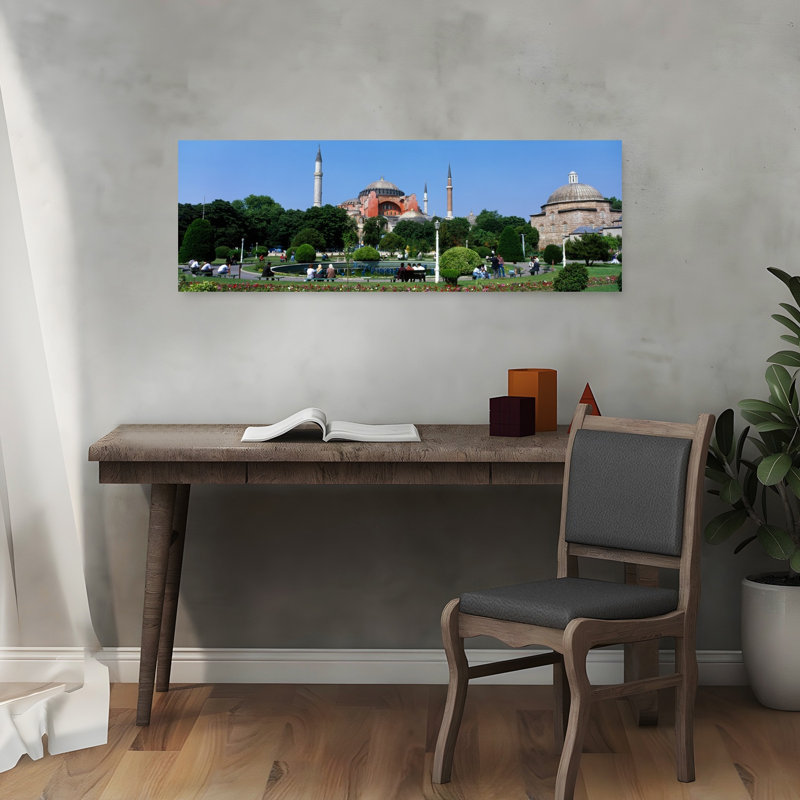 Hagia Sophia, Istanbul, Turquie, architecture, art mural, H 12 po x l 36 po