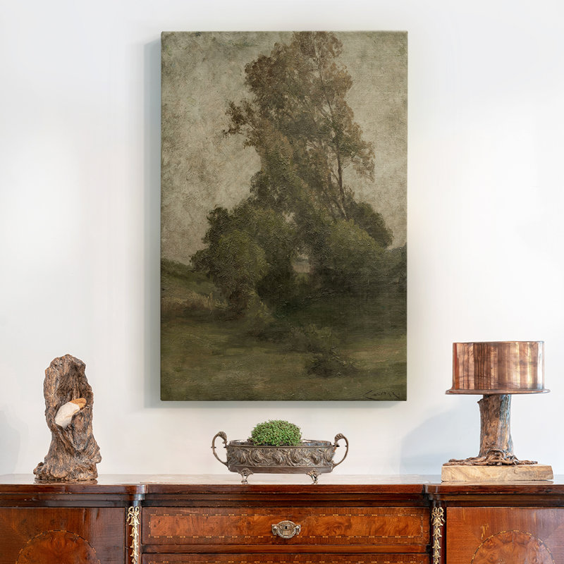 Framed On Canvas Print, 13" H x 9" W