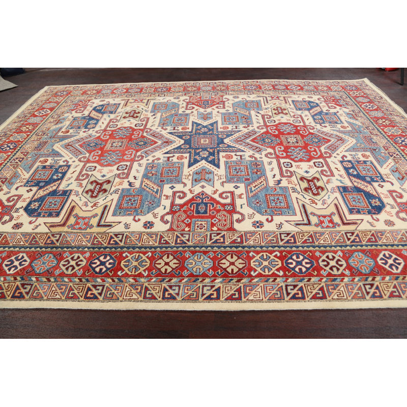 One-of-a-Kind 8'8" X 11'9" New Age Wool Area Rug in