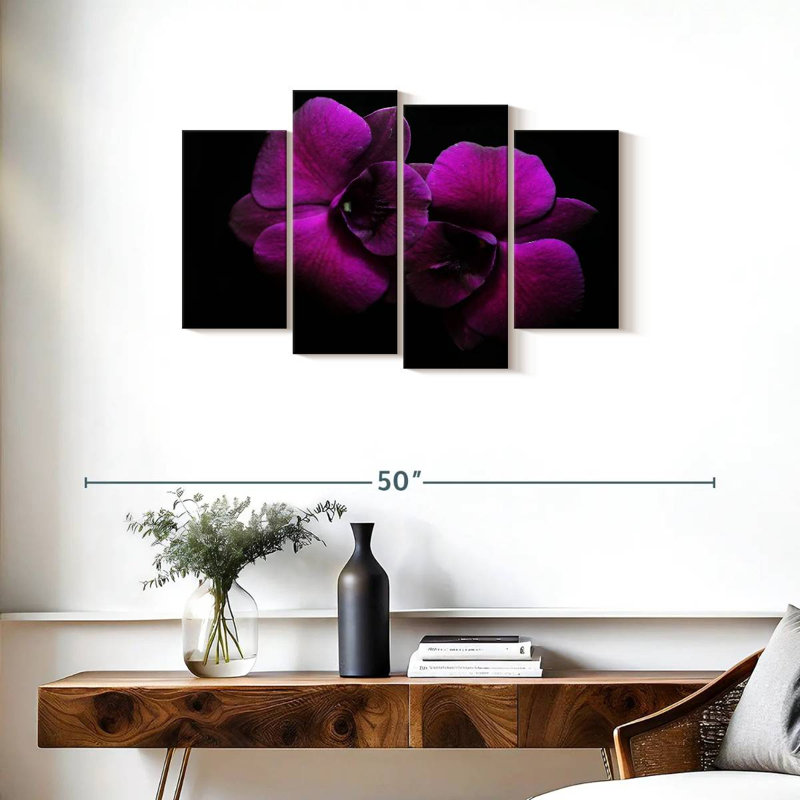 Orchidée Harnek, H 22 po x l 36 po