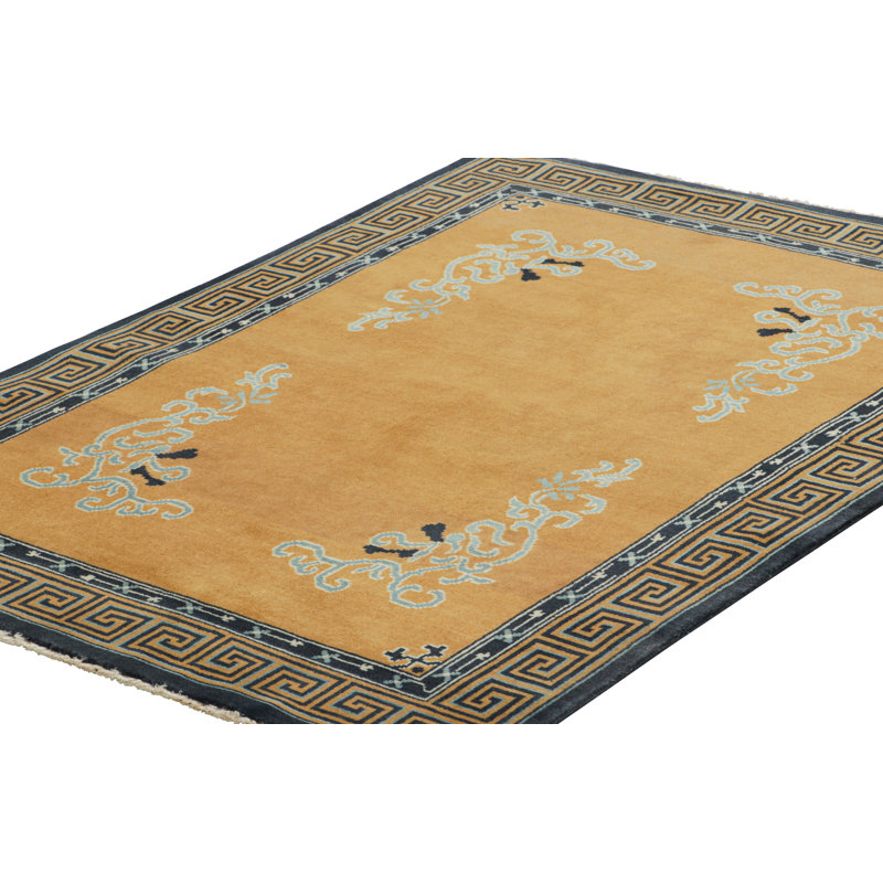 One-of-a-Kind 4'2x5'6 Hand Knotted Area Rug