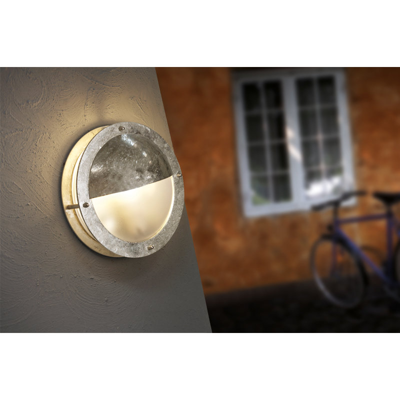 Malte Stainless Steel 24cm H Outdoor Bulkhead Light