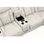 Canapé modulaire inclinable électrique Fortuner de style moderne avec haut-parleur Bluetooth et DEL en bois et métal, fonction de massage incluse beige-2041938908