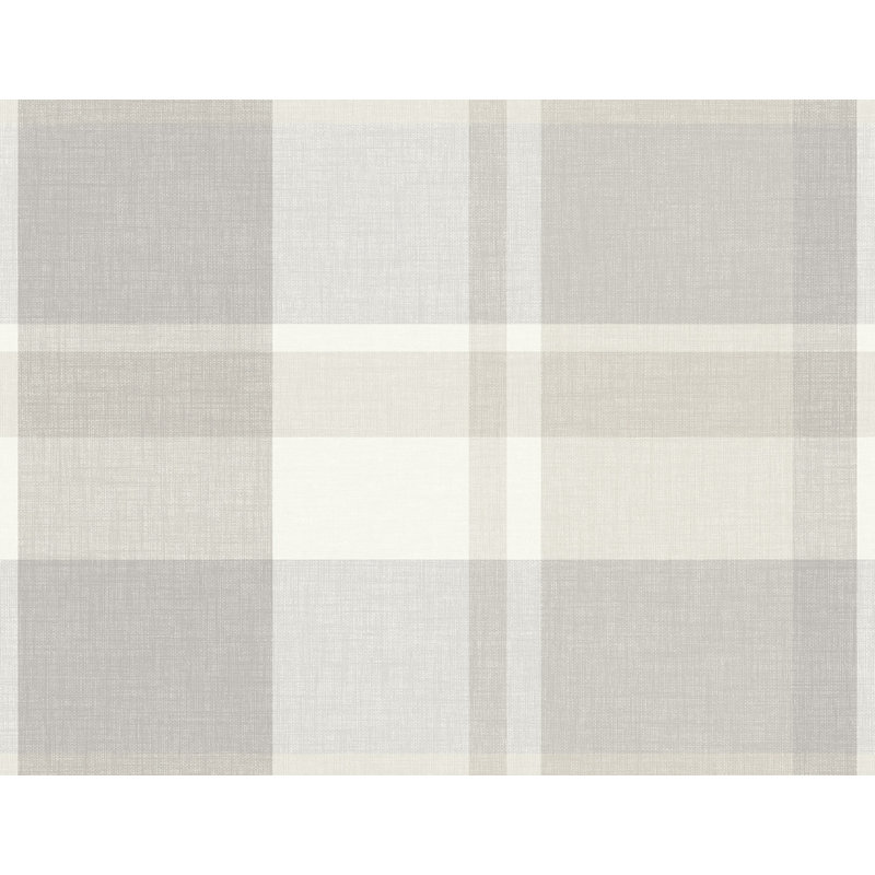 Ciera Plaid Roll, Light Gray